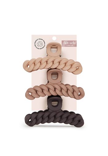 Kitsch Eco-friendly Chain Claw Clip - Neutrals