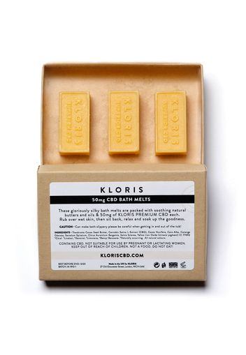 KLORIS 50mg CBD Bath Melt (3 Pack)