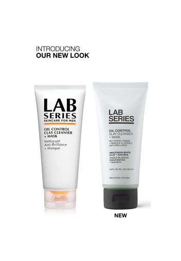 Lab Series Skincare for Men Oil Control Clay Cleanser and Mask 100ml