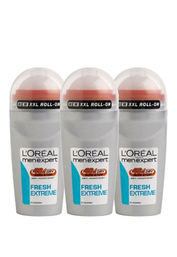 L'Oréal Paris Men Expert Fresh Extreme Deodorant Roll-On (50ml) Trio