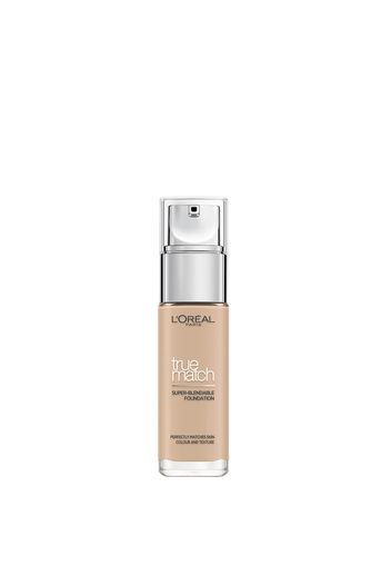 L'Oréal Paris True Match Liquid Foundation with SPF and Hyaluronic Acid 30ml (Various Shades) - Rose Vanilla