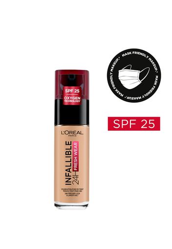 L'Oréal Paris Infallible 24hr Freshwear Liquid Foundation (Various Shades) - 145 Beige Rose