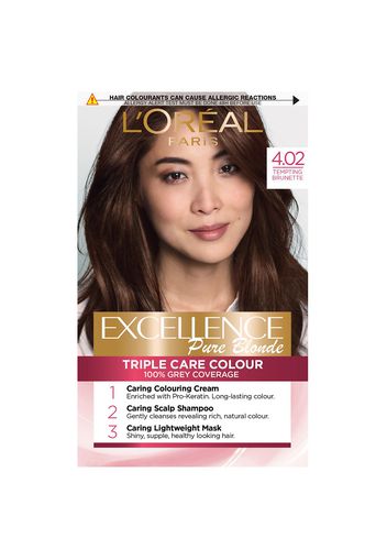 L'Oréal Paris Excellence Crème Permanent Hair Dye (Various Shades) - 4.02 Tempting Brunette