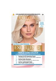 L'Oréal Paris Excellence Crème Permanent Hair Dye (Various Shades) - 03 Ultra-Light Ash Blonde