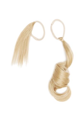 LullaBellz Feathered Bun Booster (Various Colours) - Light Blonde