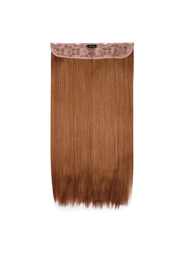 LullaBellz Thick 24 1-Piece Straight Clip in Hair Extensions (Various Colours) - Mixed Auburn