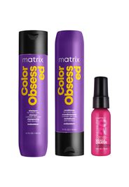 Matrix Color Obsessed Shampoo, Conditioner and Miracle Creator 20 Travel Size Bundle for Coloured Hair (Worth £26.34)