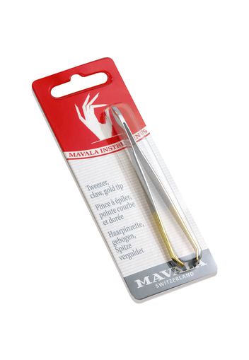 Mavala Claw/Tong Tweezers - Gold Tip