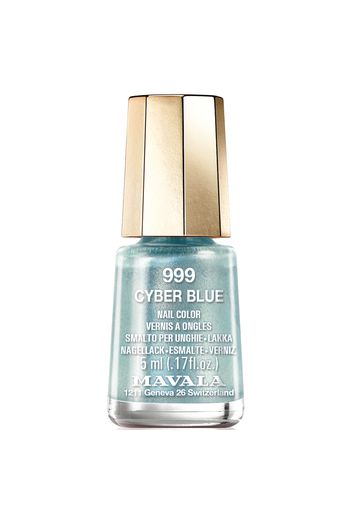 Mavala Cyber Chic Mini Colour Nail Varnish 5ml (Various Shades) - Cyber Blue