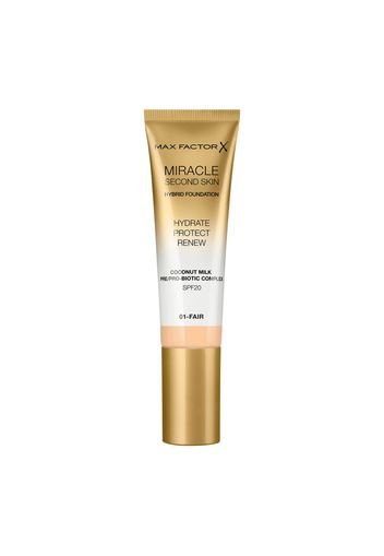 Max Factor Miracle Touch Second Skin 30ml (Various Shades) - Fair