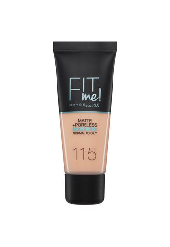 Maybelline Fit Me! Matte and Poreless Foundation 30ml (Various Shades) - 115 Ivory