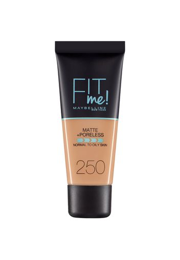 Maybelline Fit Me! Matte and Poreless Foundation 30ml (Various Shades) - 250 Sun Beige