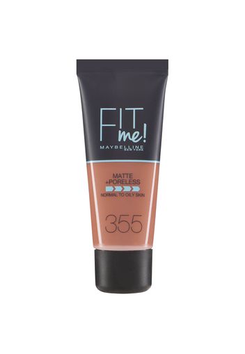 Maybelline Fit Me! Matte and Poreless Foundation 30ml (Various Shades) - 355 Pecan