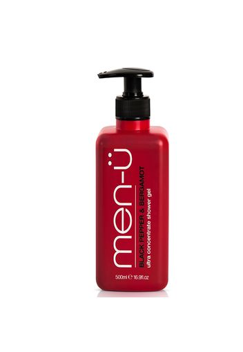 men-ü Black Pepper & Bergamot Shower Gel 500ml - With Pump