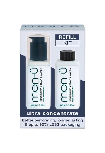 men-ü Healthy Hair & Scalp Shampoo Refill Kit 2 x 100ml (Worth £18.90)