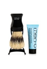 men-ü Barbiere Shave Brush and Stand - Black