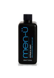 men-ü Citrus and Mint Shower Gel 500ml - Refill