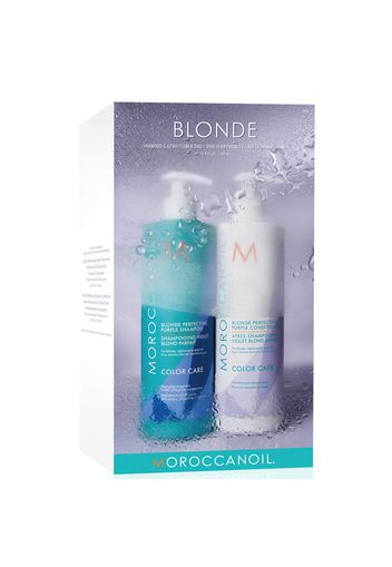 Moroccanoil Blonde Shampoo and Conditioner 500ml Duo (Worth £99.75)