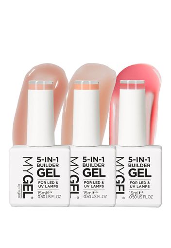 Mylee 5 in 1 Builder Gel Trio - Au Natural