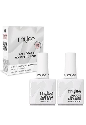 Mylee Gel Polish No Wipe Top and Base Coat Duo 2 x 15ml