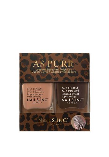 nails inc. As Purr Leopard Duo