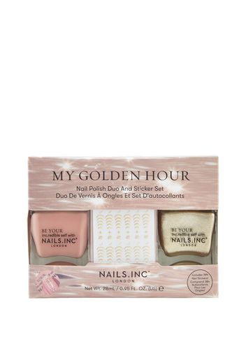 nails inc. My Golden Hour Nail Polish and Sticker Set