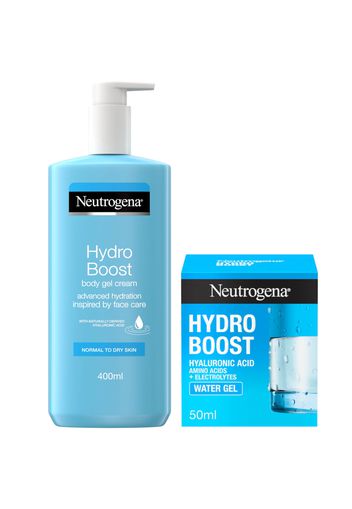 Neutrogena Top to Toe Hydration Hyaluronic Acid Face and Body Moisturiser Duo