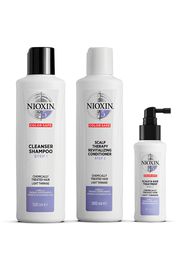 NIOXIN 3-Part System 5 Loyalty Kit for Chemically Treated Hair with Light Thinning