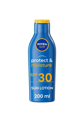 NIVEA SUN Protect & Moisture Sun Cream Lotion SPF30 200ml