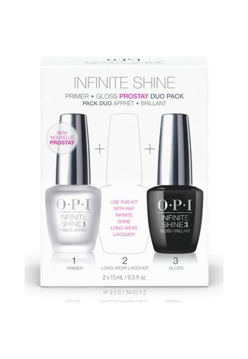 OPI Nail Base and Top Coat Duo Pack Infinite Shine Long-wear System 1st and 3rd Step 2 x 15ml