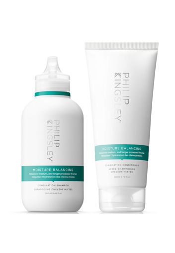 Philip Kingsley Moisture Balancing Shampoo 250ml and Conditioner 200ml Duo