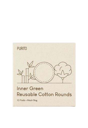 PURITO Inner Green Reusable Cotton Rounds 58g