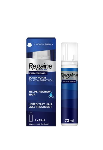 Regaine Men's Extra Strength Hair Loss and Hair Regrowth Scalp Foam Treatment 73ml