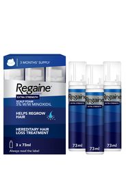 Regaine Men's Extra Strength Hair Loss and Hair Regrowth Scalp Foam Treatment 3 x 73ml