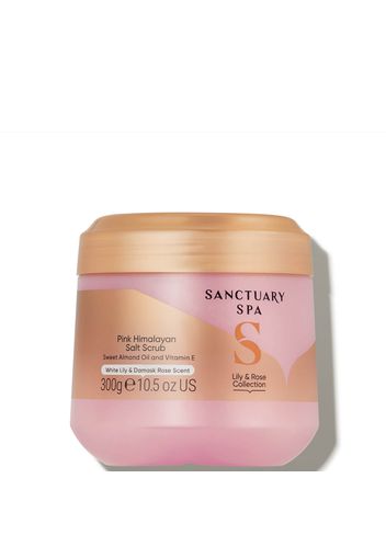 Sanctuary Spa Lily and Rose Collection Pink Himalayan Salt Scrub 300g