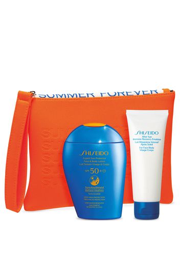 Shiseido Global Suncare Expert Sun Aging Protection SPF50 Set (Worth £50.00)