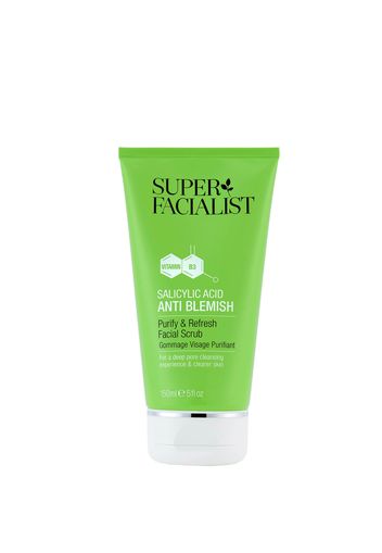 Super Facialist Salicylic Acid Anti Blemish Purify & Refresh Facial Scrub - 150ml