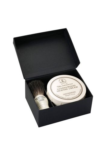 Taylor of Old Bond Street Pure Badger and Sandalwood Shaving Cream Set