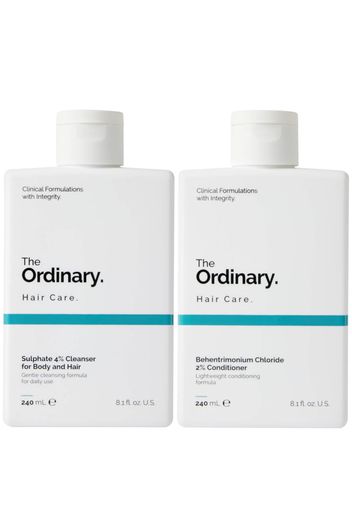 The Ordinary Sulphate Cleanser and Behentrimonium Chloride Conditioner Bundle