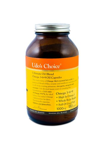 Udo's Choice Ultimate Oil Blend (1000mg) - 180 Caps