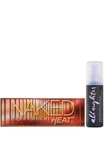 Urban Decay Naked Heat Palette and Setting Spray Bundle