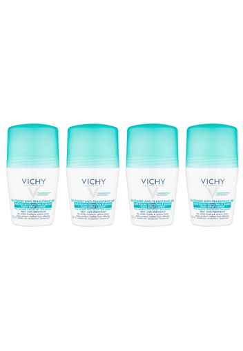 VICHY No Marks Roll-on Deodorant Set 4 x 50ml