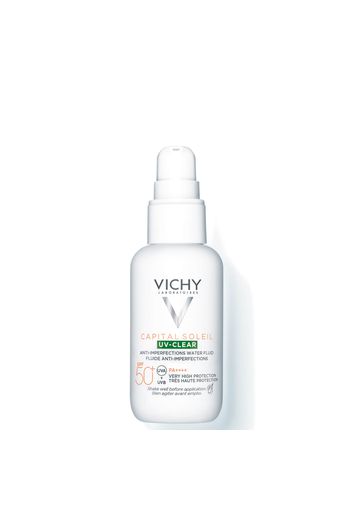 Vichy Capital Soleil UV-Clear Daily Sun Protection SPF50+ with Salicylic Acid for Blemish-Prone Skin 40ml