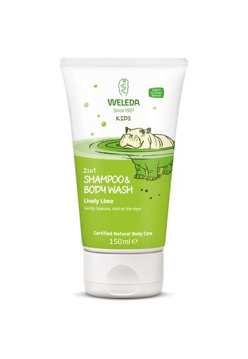 Weleda Kids 2 in 1 Wash 150ml - Lively Lime