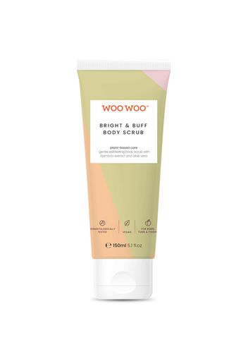 WooWoo Manifesto Range Bright and Buff Scrub 150ml