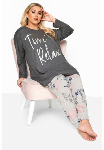 Loungemode set 'time to relax'  grau