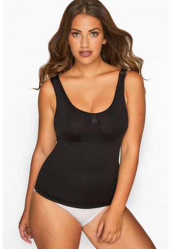 Nahtloses shapewear top  schwarz