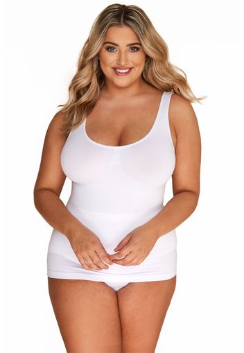 Nahtloses shapewear top  weiß