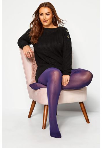 Strumpfhose 50 den  violett