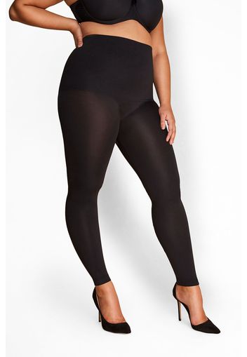 Figurformende leggings  schwarz